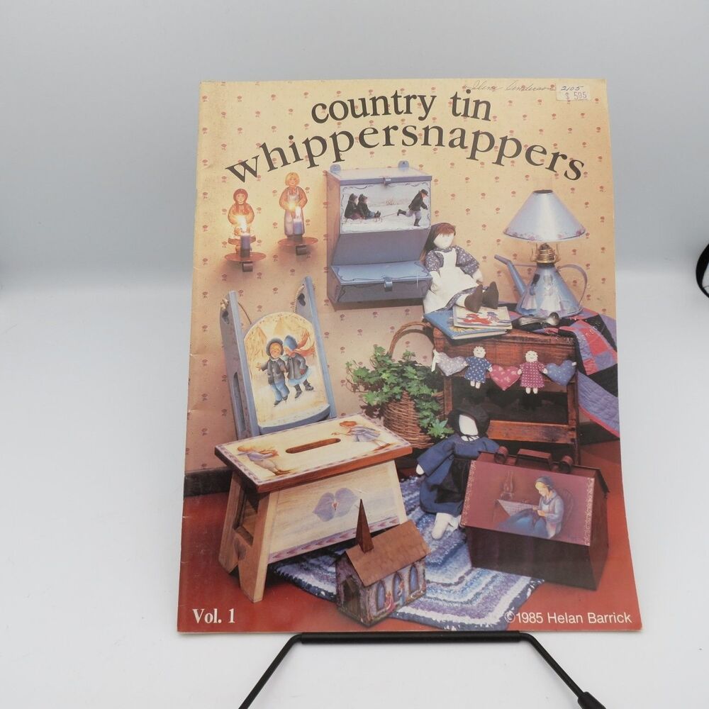 Country Tin Whippersnappers Vol 1 Helan Barrick 1985 Craft Painting Honeypot